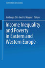 Buchcover Income Inequality and Poverty in Eastern and Western Europe
