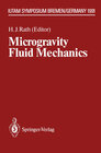 Buchcover Microgravity Fluid Mechanics