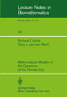 Buchcover Mathematical Models of the Dynamics of the Human Eye