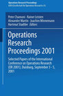 Buchcover Operations Research Proceedings 2001