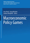 Buchcover Macroeconomic Policy Games