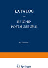 Buchcover Katalog des Reichs-Postmuseums