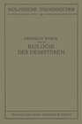 Buchcover Biologie der Hemipteren