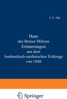 Buchcover Hans des Berner Milizen Erinnerungen aus dem lombardisch-sardinischen Feldzuge von 1848