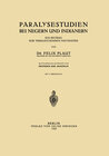 Buchcover Paralysestudien bei Negern und Indianern