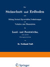 Buchcover Der Steinschutt und Erdboden nach Bildung, Bestand, Eigenschaften, Veränderungen und Verhalten zum Pflanzenleben für Lan