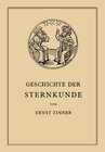 Buchcover Die Geschichte der Sternkunde