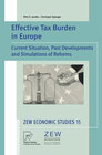 Buchcover Effective Tax Burden in Europe