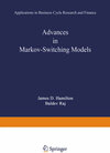 Buchcover Advances in Markov-Switching Models