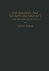 Buchcover Pathologie als Naturwissenschaft