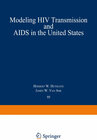 Buchcover Modeling HIV Transmission and AIDS in the United States