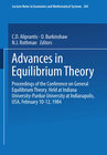 Buchcover Advances in Equilibrium Theory