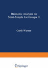 Buchcover Harmonic Analysis on Semi-Simple Lie Groups II