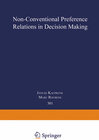 Buchcover Non-Conventional Preference Relations in Decision Making