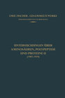 Buchcover Untersuchungen über Aminosäuren, Polypeptide und Proteine II (1907–1919)