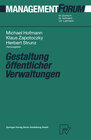 Buchcover Gestaltung öffentlicher Verwaltungen