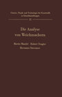 Buchcover Die Analyse von Weichmachern