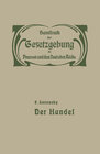 Buchcover Handel und Gewerbe