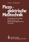Buchcover Piezoelektrische Meßtechnik