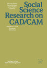 Buchcover Social Science Research on CAD/CAM