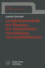 Buchcover Architekturmodelle zur Planung der Informationsverarbeitung von Kreditinstituten