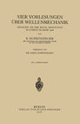 Buchcover Vier Vorlesungen Über Wellenmechanik, Gehalten an der Royal Institution in London im März 1928