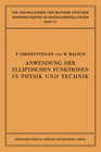 Buchcover Anwendung der Elliptischen Funktionen in Physik und Technik