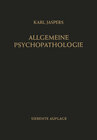 Buchcover Allgemeine Psychopathologie