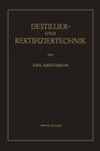 Buchcover Destillier- und Rektifiziertechnik