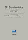 Buchcover VDI-Wasserdampftafeln / VDI-Steam Tables / Tables VDI des constantes