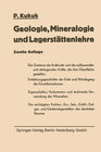 Buchcover Geologie, Mineralogie und Lagerstättenlehre