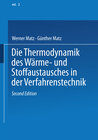 Buchcover Die Thermodynamik des Wärme- und Stoffaustausches in der Verfahrenstechnik