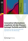 Buchcover Innovative Informationsangebote mit der Klassenkonzept-Technik und DITA