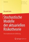 Buchcover Stochastische Modelle der aktuariellen Risikotheorie