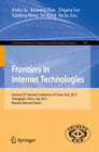 Buchcover Frontiers in Internet Technologies