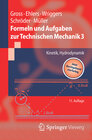 Buchcover Formeln und Aufgaben zur Technischen Mechanik 3