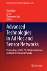 Buchcover Advanced Technologies in Ad Hoc and Sensor Networks