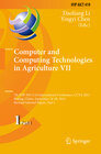 Buchcover Computer and Computing Technologies in Agriculture VII