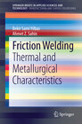 Buchcover Friction Welding