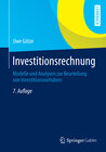 Buchcover Investitionsrechnung