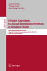 Buchcover Efficient Algorithms for Global Optimization Methods in Computer Vision