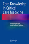 Buchcover Core Knowledge in Critical Care Medicine