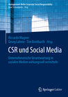 Buchcover CSR und Social Media