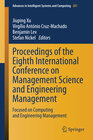 Buchcover Proceedings of the Eighth International Conference on Management Science and Engineering Management