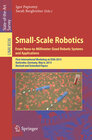 Buchcover Small-Scale Robotics From Nano-to-Millimeter-Sized Robotic Systems and Applications
