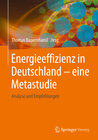 Buchcover Energieeffizienz in Deutschland - eine Metastudie