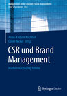 Buchcover CSR und Brand Management