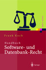 Buchcover Handbuch Software- und Datenbank-Recht