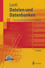 Buchcover Dateien und Datenbanken