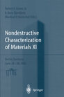 Nondestructive Characterization of Materials XI width=